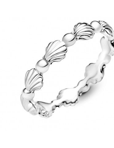 Anillo Pandora Banda Concha Marina 198943C00-52