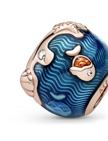 Charm Pandora Rose Olas Y Pez Reluciente 789004C01