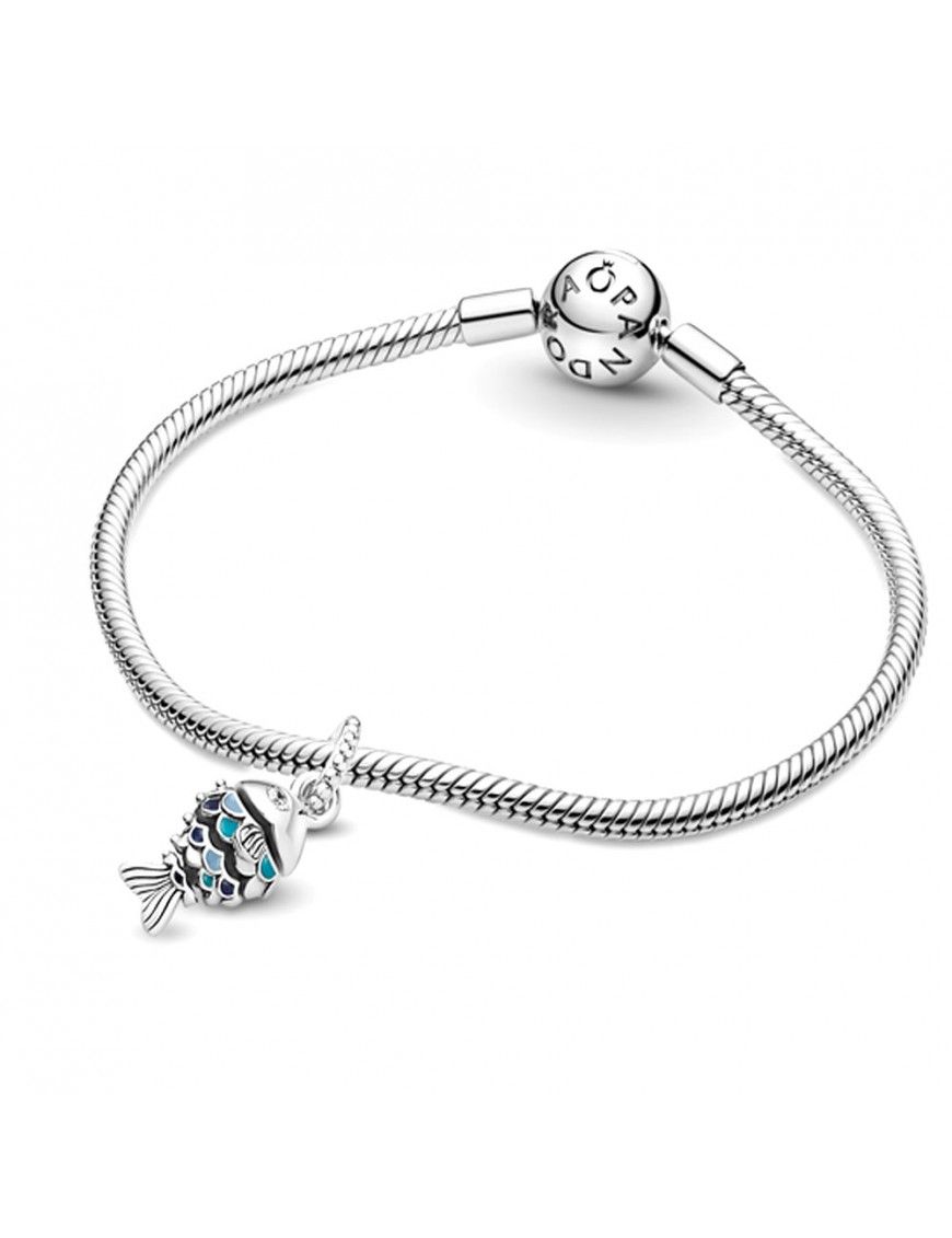 Charm Colgante Pandora Pez Escamas Azules 799428C01