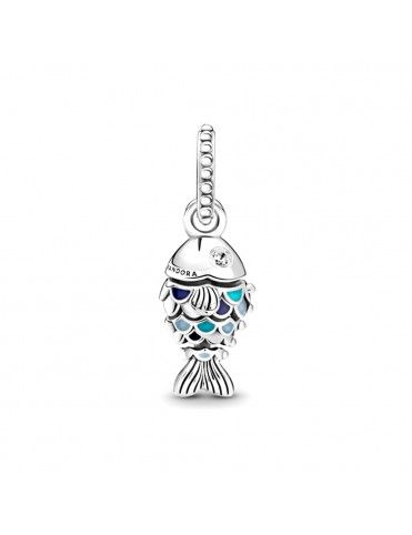 Charm Colgante Pandora Pez Escamas Azules 799428C01