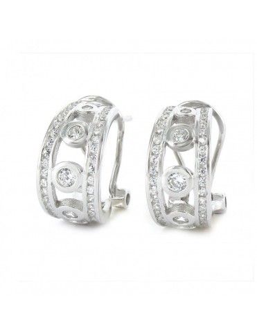 Pendientes De Plata Cierre...