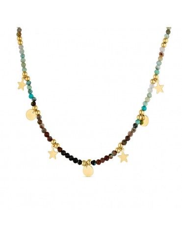 Collar De Plata Bañada En...