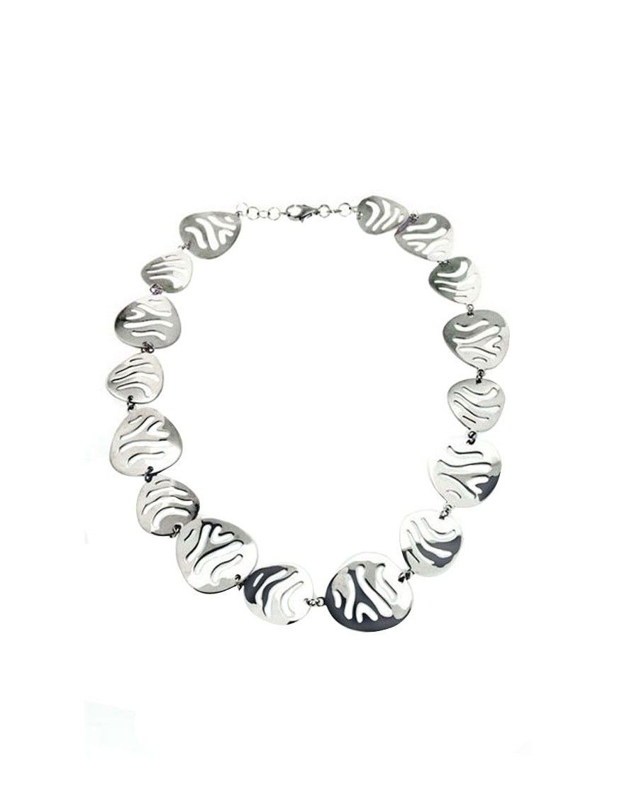 COLLAR MRJY PLATA KN1382