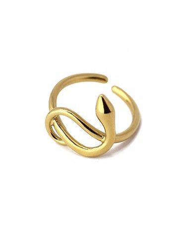 Anillo Anartxy Acero Dorado...