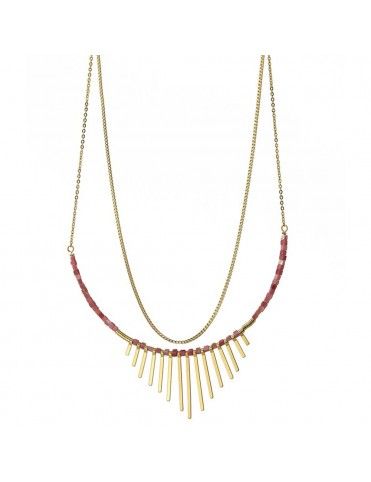 Collar Anartxy Acero Dorado...