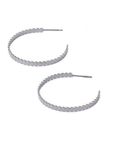 Pendientes Anartxy Acero Aros Sunflowers BPE575