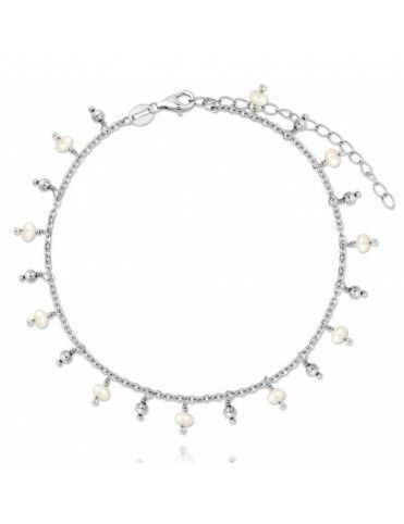 Pulsera Tobillera De Plata...