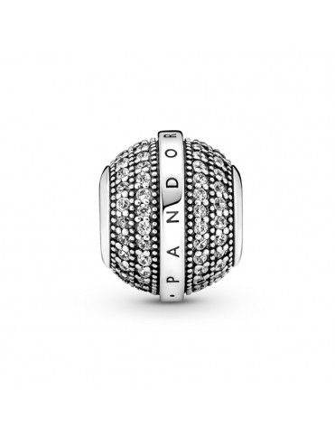 Charm Pandora Pavé & Logo...
