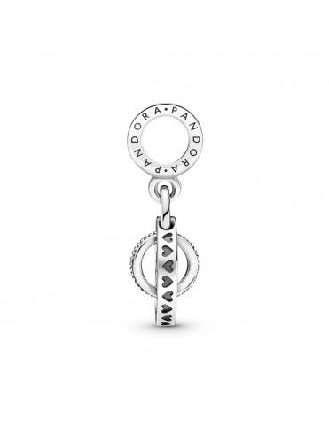Charm Colgante Círculos Logo Pandora 799490C01