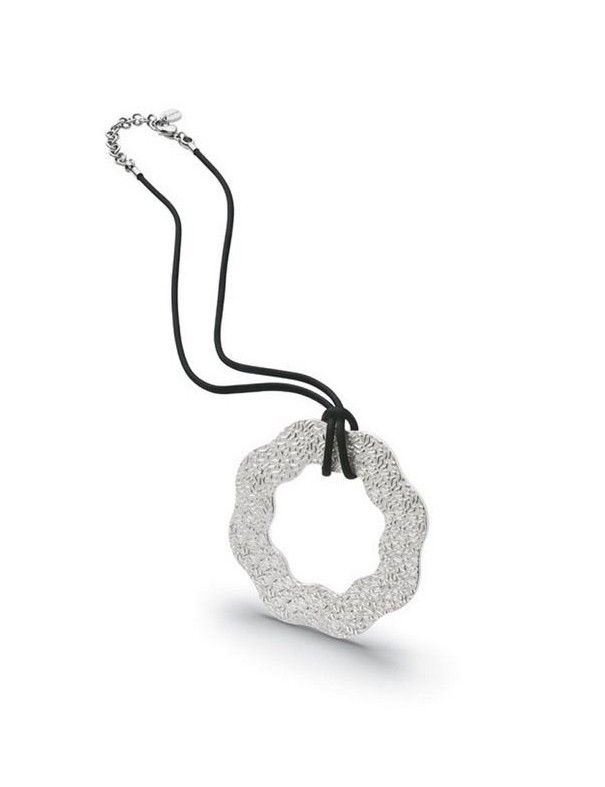 COLLAR SWATCH ACERO FLORECITA JPM031-U