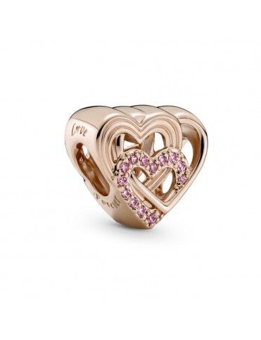 Charm Pandora Corazones De Amor Entrelazados 789529C01