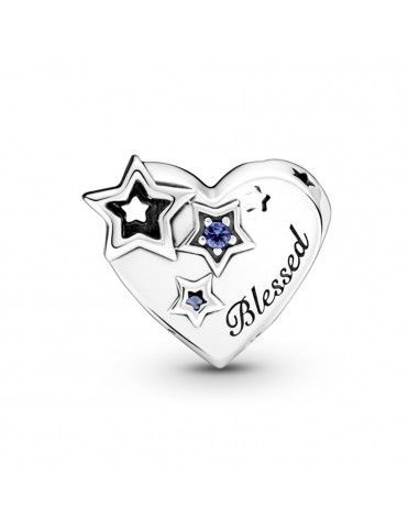 Charm Pandora Corazón Agradecido Y Estrellas 799527C01