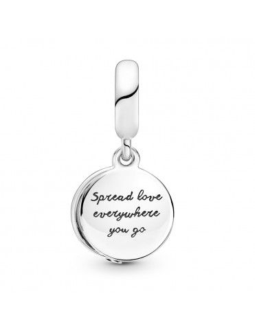 Charm Pandora Colgante Pluma En Pavé 799561C01