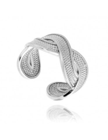 Anillo De Plata Abierto...