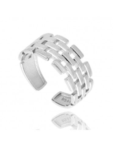 Anillo De Plata Abierto...