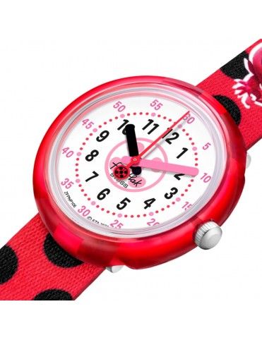 Reloj Flik Flak Niña Ladybug FPNP106