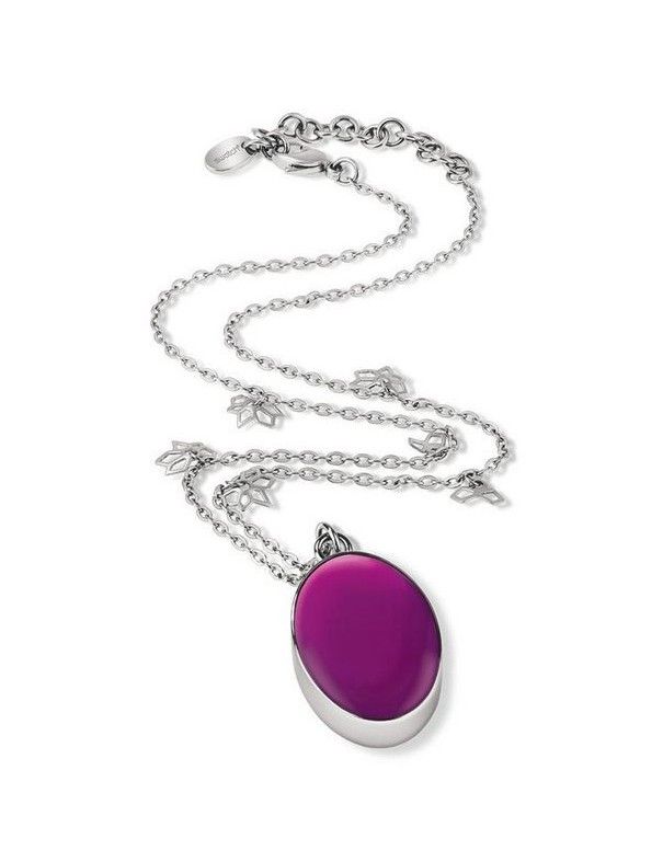 COLLAR SWATCH ACERO MAONA PURPLE JPV008-U