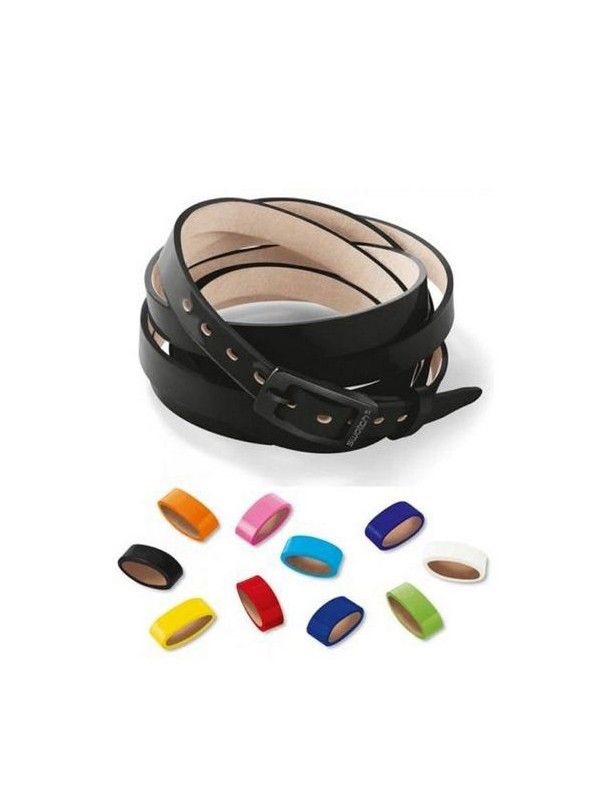 PULSERA SWATCH PIEL COLOUR CODE BLACK JBB023-U