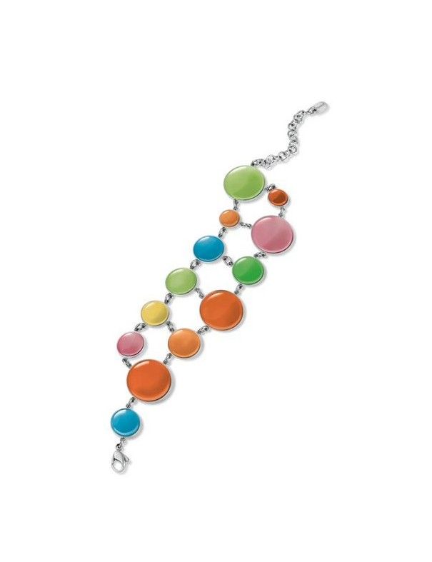 PULSERA SWATCH ACERO LOBURIA MULTICOLOR JBD035-U