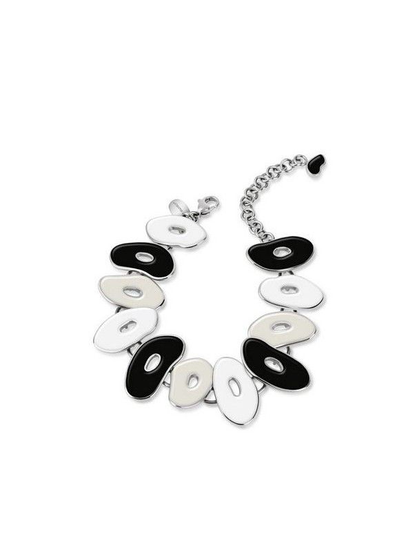 PULSERA SWATCH ACERO PINUSSINA B&W JBD037-U