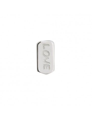 Piercing Uno De 50 Love Stud PIE0003MTL0000U