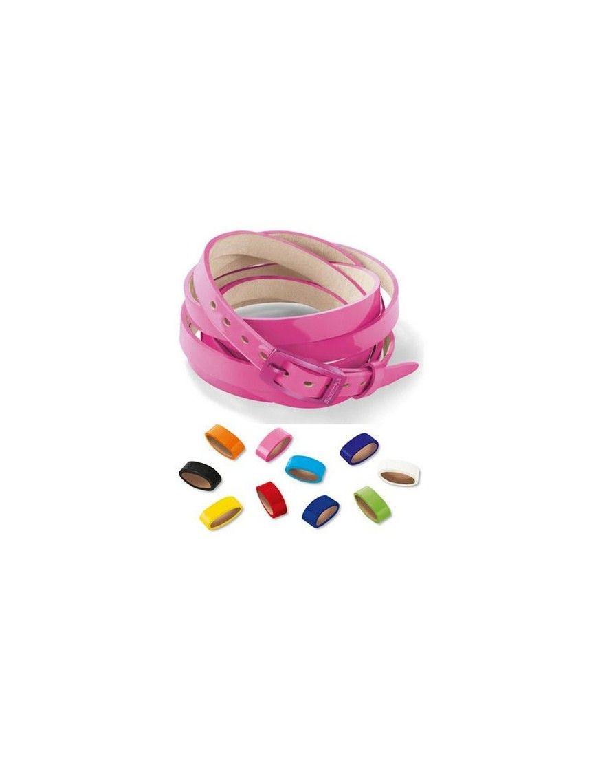 PULSERA SWATCH PIEL COLOUR CODE PINK JBP019-U