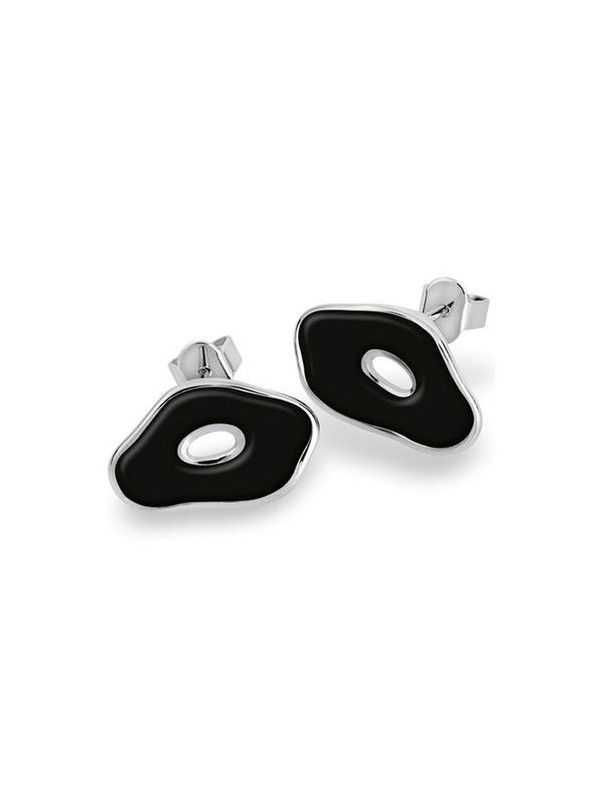 PENDIENTES SWATCH ACERO PINUSSINA BLACK JEB013-U