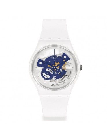 Reloj Swatch Time To Blue...