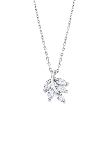 Collar Lotus Silver Mujer...