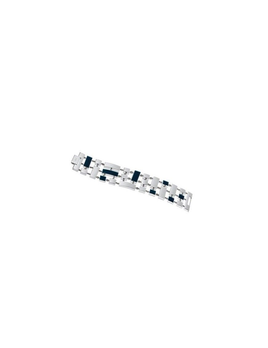 PULSERA SWATCH ACERO QUADRILITA BLUE JBS021-M