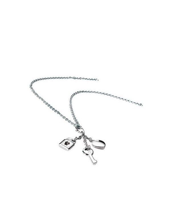 COLLAR MORELLATO LUCCHETTO CHIAVE ACERO 9402