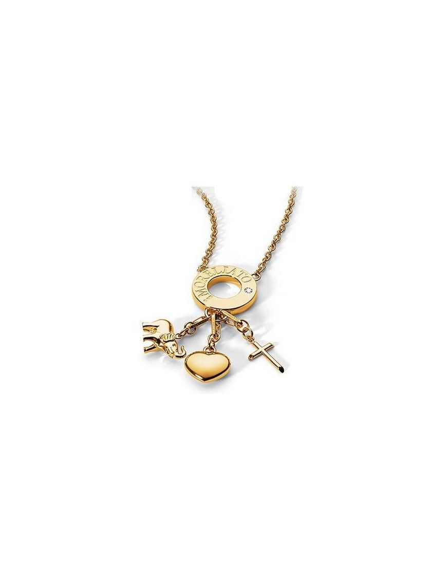 COLLAR MORELLATO HAPPY ACERO 0K55