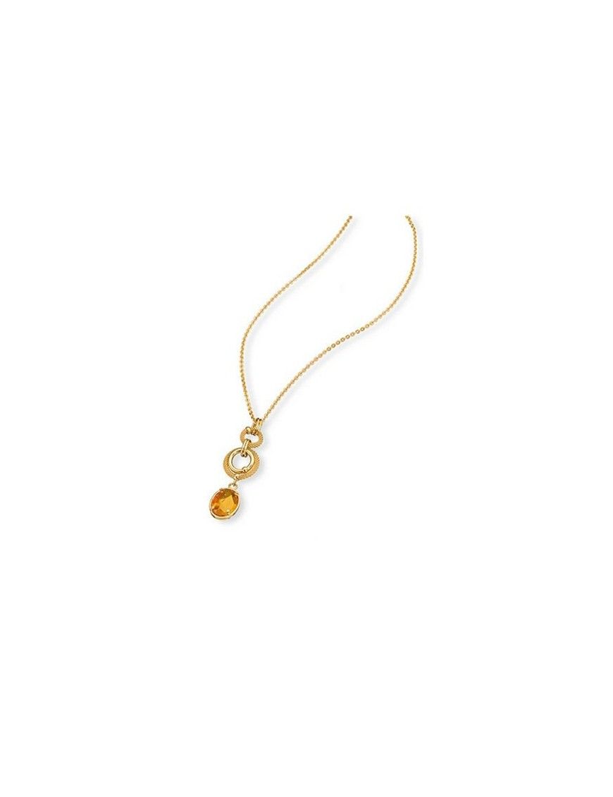 COLLAR MORELLATO INDIA GIALLO ACERO O605