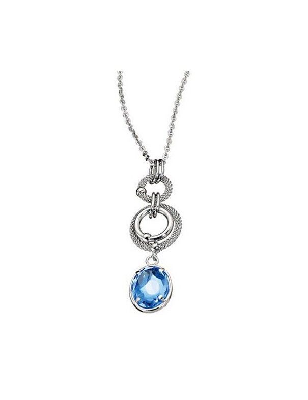 COLLAR MORELLATO INDIA BLU ACERO O612
