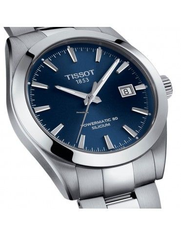 Reloj Tissot Hombre Gentleman Powermatic 80 Silicium T1274071104100