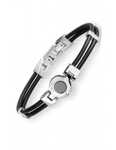 PULSERA MORELLATO NOIR ACERO AA06