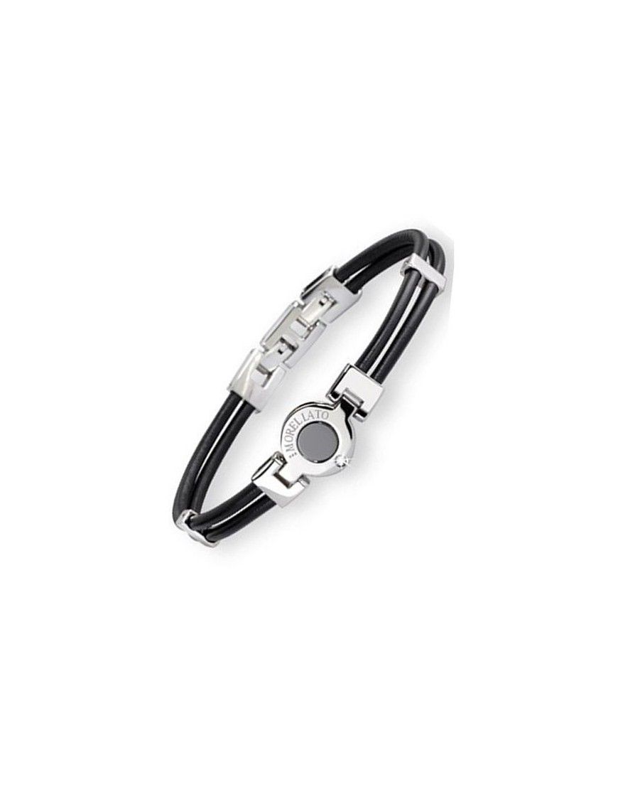 PULSERA MORELLATO NOIR ACERO AA06