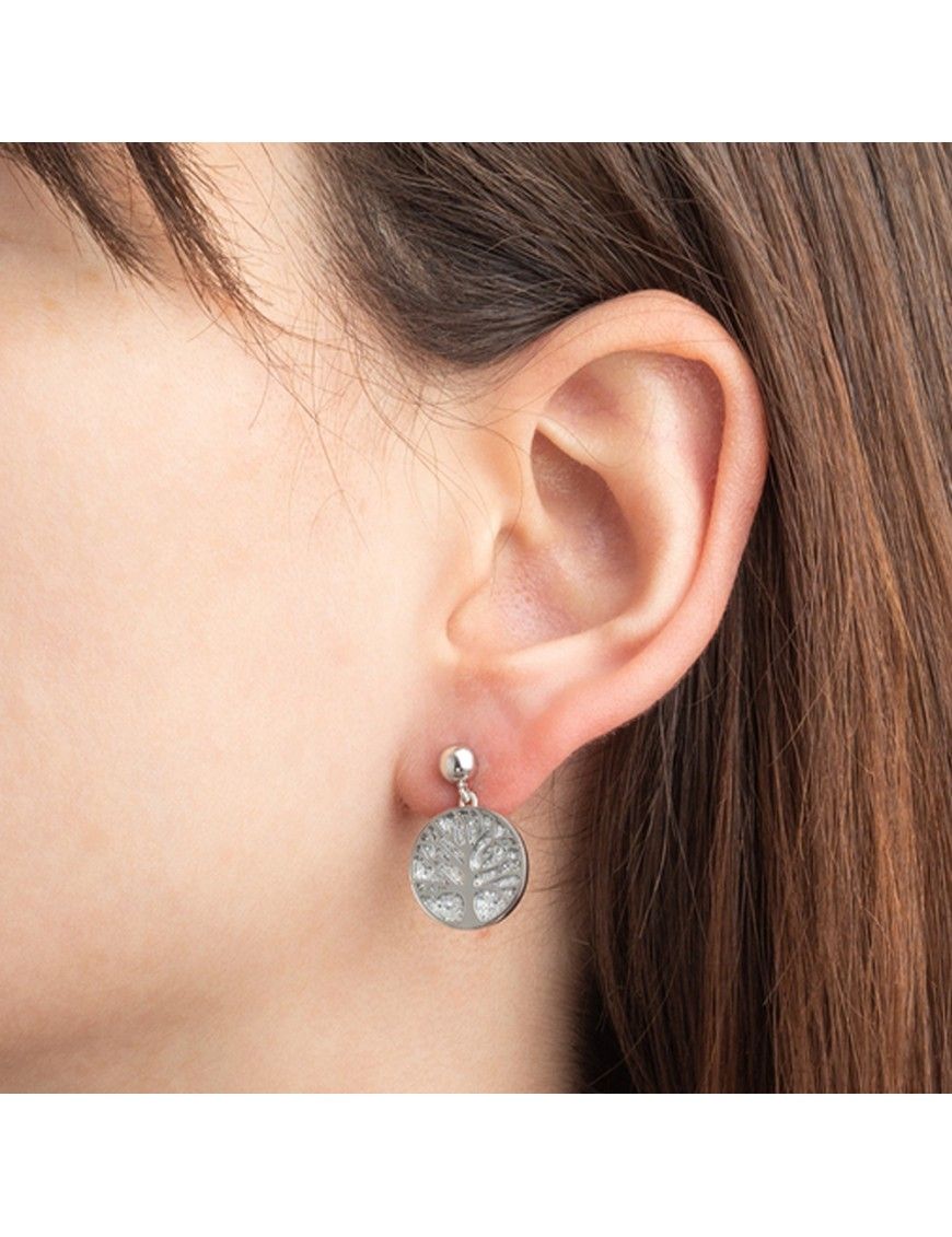 Pendientes Lotus Style Árbol de la vida LS2225-4/1 - Joyerías Sánchez