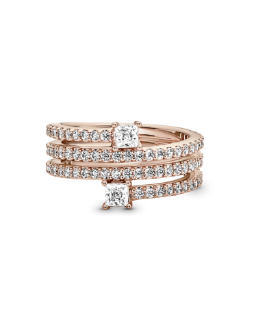 Anillo Pandora Triple...