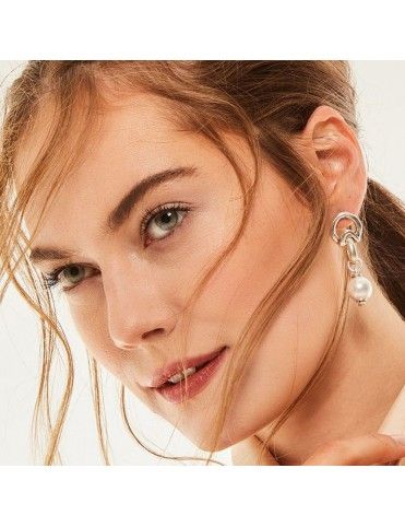 Pendientes Uno De 50 EndPearl PEN0776BPLMTL0M