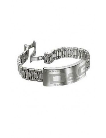 PULSERA D&G WARNING ACERO HOMBRE DJ0589