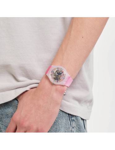 Reloj Swatch Red Rivers And Mountains SO29Z105