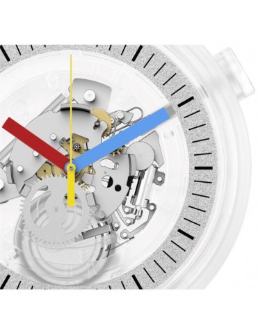Reloj Swatch Clearly Bold SB01K100 (XL)