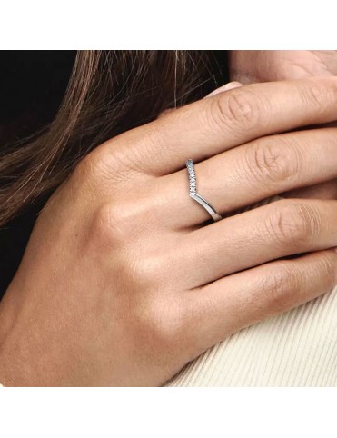 Anillo Pandora Deseo Mitad Brillante 192394C01-52