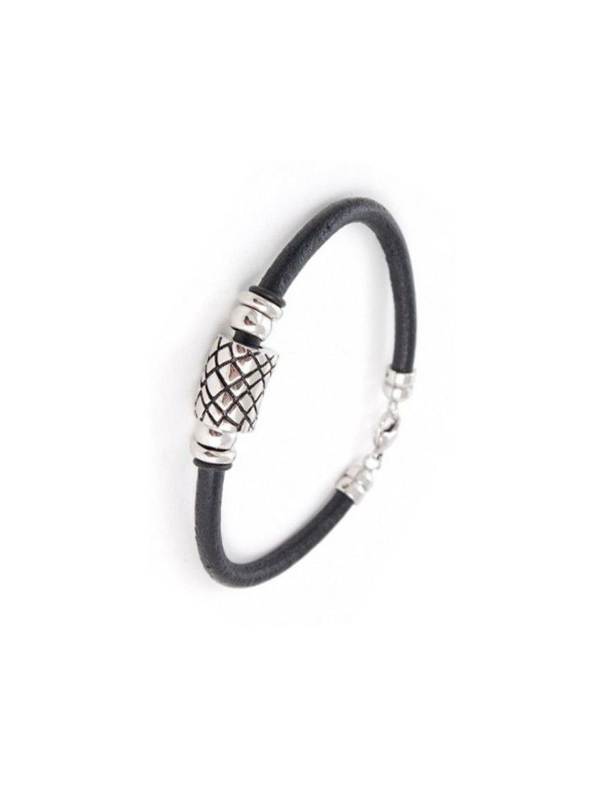 PULSERA VICEROY ACERO PIEL HOMBRE 5045P01010