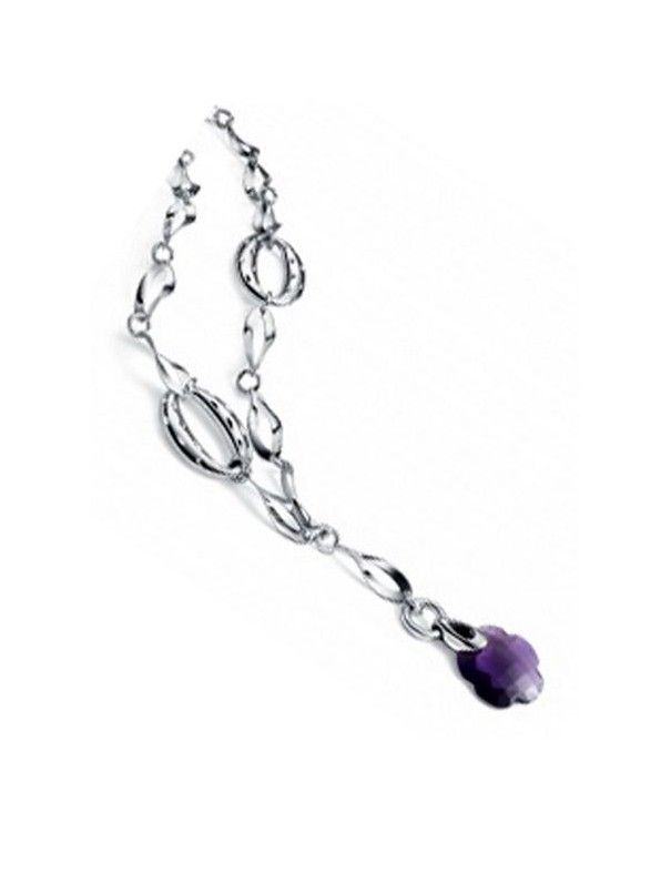 COLLAR VICEROY PLATA CRISTAL MUJER 1004C000-57