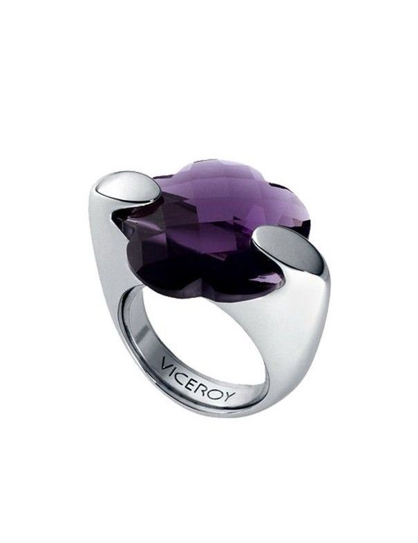 ANILLO SORTIJA VICEROY PLATA CRISTAL MUJER 1004A000-57