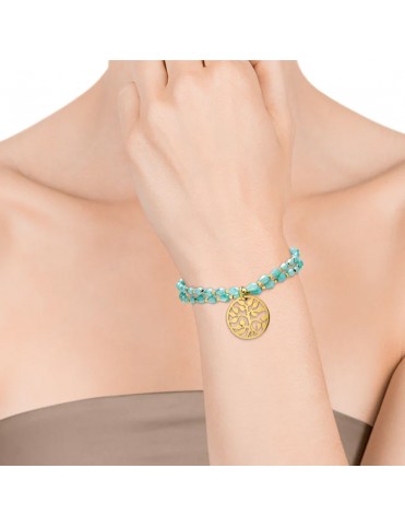 Pulsera Viceroy Chic de acero y piedras para Mujer 1349P01012