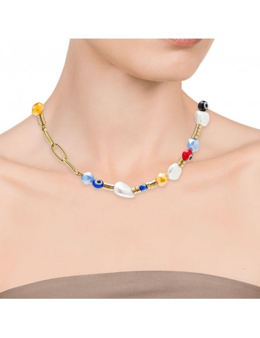 Collar Viceroy Kiss de acero para Mujer 1392C01019