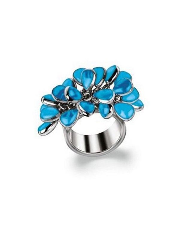 ANILLO SORTIJA SWATCH TALLA 12 LOVE EXPLOSION AZUL JRS026-6